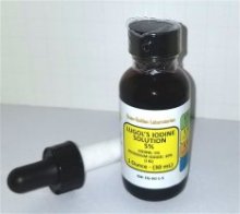 Iodine - Lugol�s Iodine 2.2%, 1 oz - 3 bottles
